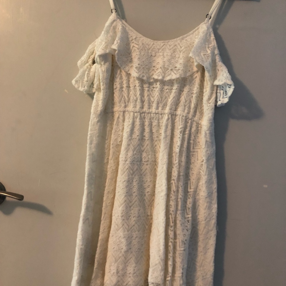 White Lace Summer Dress